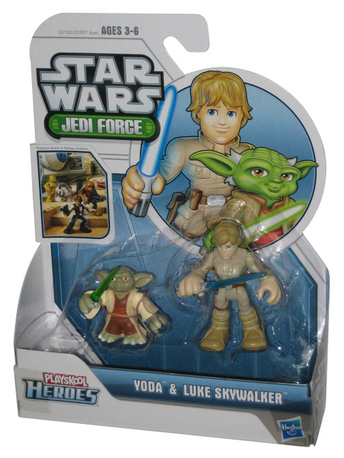 Star Wars Jedi Force Playskool Heroes (2011) Hasbro Figure Set 2-Pack