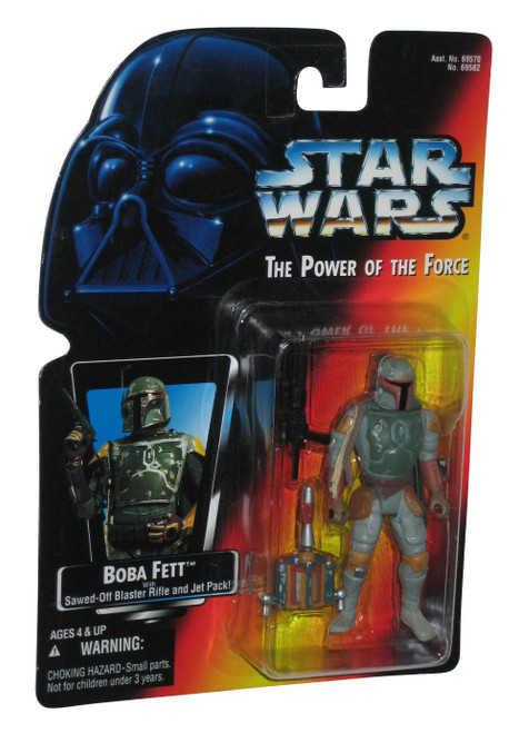 Star Wars Power of The Force Red Card Boba Fett Kenner Figure