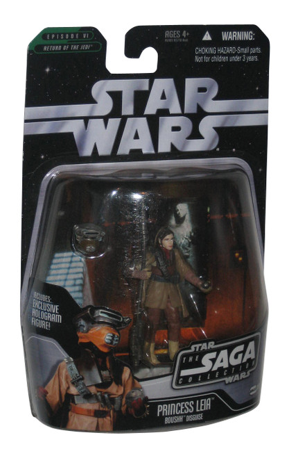 Star Wars The Saga Collection Princess Leia Boushh Disguise (2007) Hasbro 3.75 Inch Figure w/ Coin