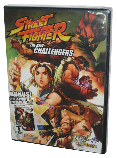 Street Fighter IV PC Video Game & The New Challengers DVD Bundle