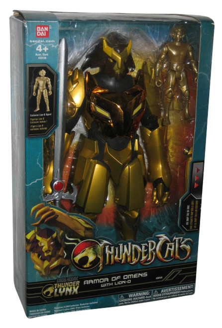 Thundercats Thunder Lynx Armor of Omens With Lion-O (2011) Bandai Toy Figure Set