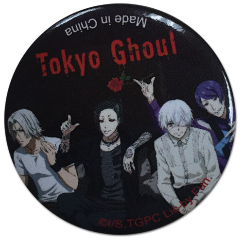 Tokyo Ghoul Kaneki & Friends Anime 1.25" Button GE-16778