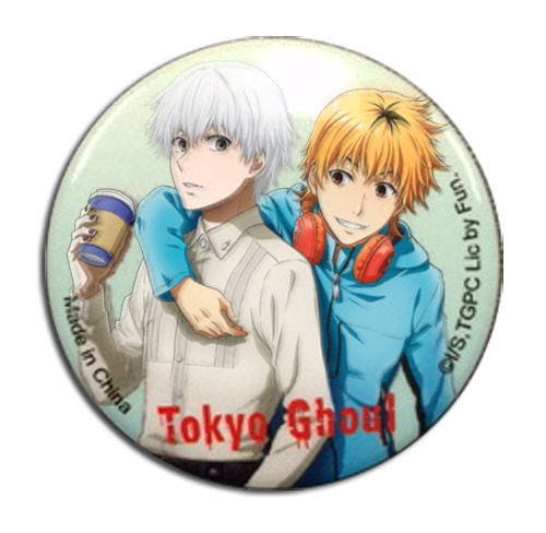 Tokyo Ghoul Kaneki & Hideyoshi Anime 1.25" Button GE-16975