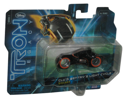 Tron Legacy Series 1 Clu's Sentrys Light Cycle (2010) Die Cast Vehicle Toy