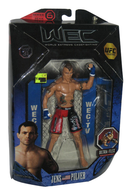 UFC World Extreme Cagefighting WEC (2010) Jakks Pacific Jens Pulver Action Figure #31