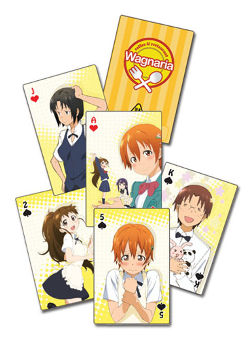 Wagnaria!!!! Anime Poker Playing Cards GE-51534