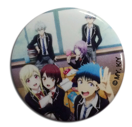 Yamada Kun & The Seven Witches Classroom Anime 1.25" Button GE-16609