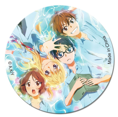 Your Lie in April Characters Anime 1.25" Button GE-16465