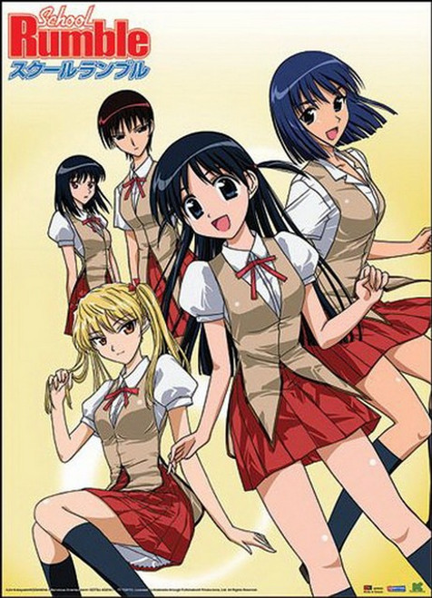 School Rumble Class 2-C Girls Cloth Wall Scroll Poster GE-9905