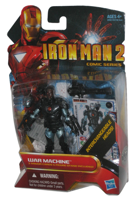 Marvel Comics Iron Man 2 War Machine Cyborg (2010) Hasbro Action Figure