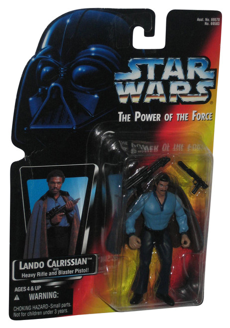 Star Wars Power of The Force (1996) Lando Calrissian Red Card Figure