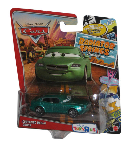 Disney Pixar Movie Cars Nick Stickers Toy Car - (Toys R Us Exclusive) Radiator Springs Classic