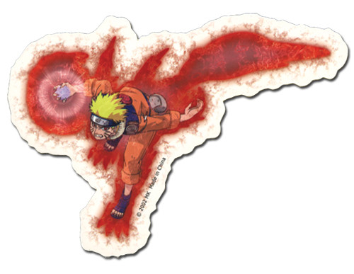 Naruto Kyubi Anime Sticker GE-55150