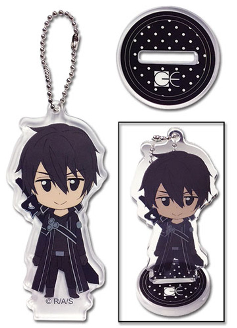 Sword Art Online Kirito Anime Acrylic Keychain GE-38586