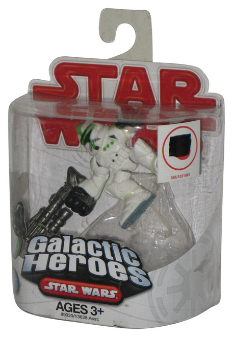 Star Wars Galactic Heroes Green Clone Trooper (2008) Hasbro Single Pack Figure