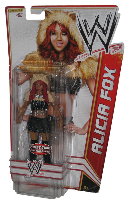 WWE Superstar #62 Alicia Fox First Time In The Line (2012) Mattel Wrestling Action Figure