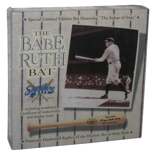 Babe Ruth NY Yankees Signature Bats (1995) Mini Replica Bat