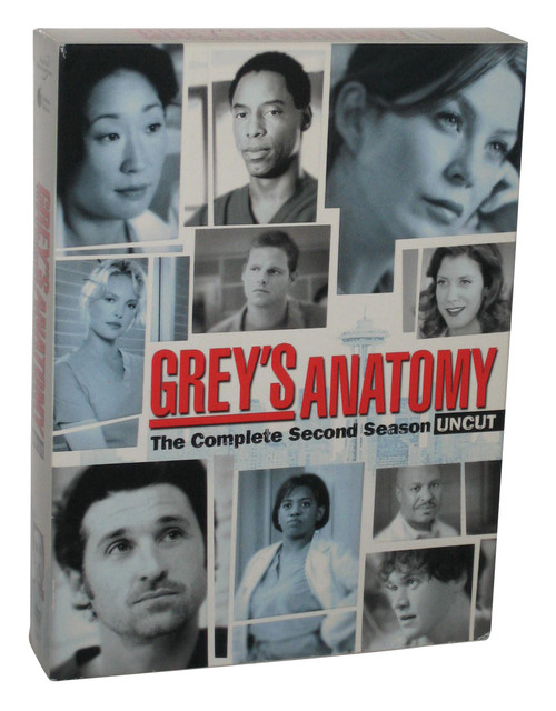 Grey's Anatomy Season 2 Uncut DVD Box Set