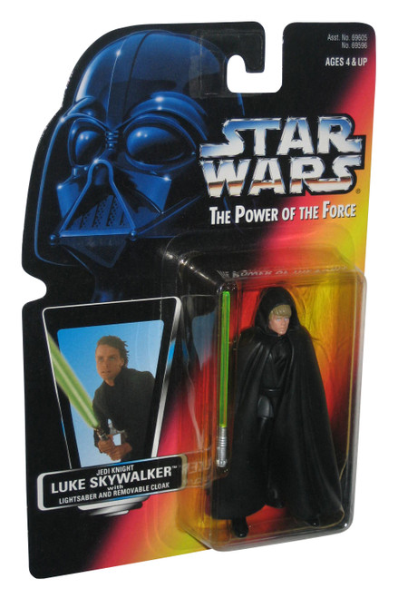 Star Wars Power of The Force Luke Skywalker (1996) Jedi Knight Red Card Figure
