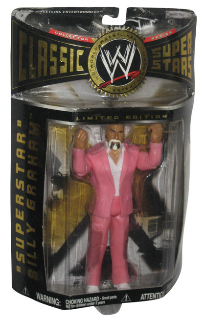 WWE Classic Superstars Jakks Pacific (2005) Exclusive Billy Graham Pink Suit Figure