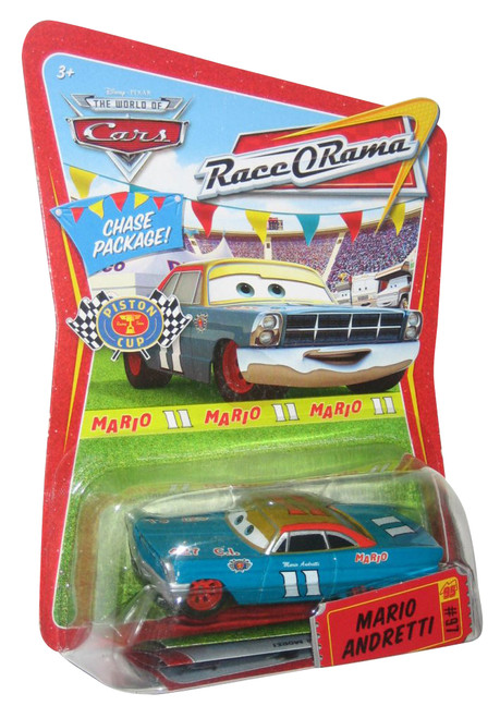 Disney Pixar World of Cars Movie Mario Andretti #97 Chase Race O Rama Die Cast Toy Car