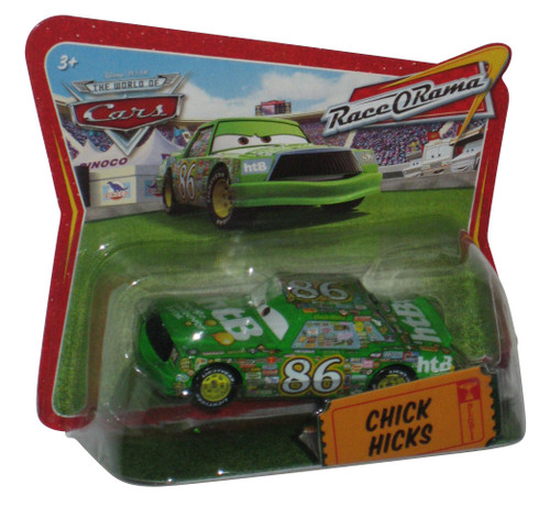 Disney Pixar Cars Race O Rama Chick Hicks Toy Car - (Short Card Blister Packaging)