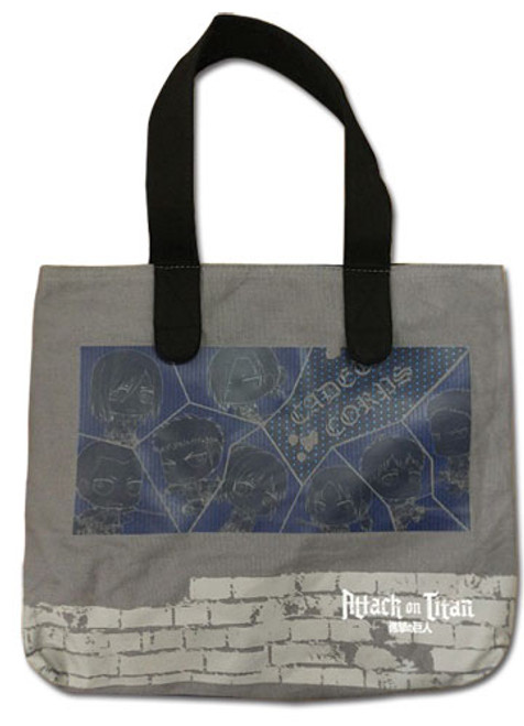 Attack On Titan SD Cadet Corps Anime Tote Bag GE-11714