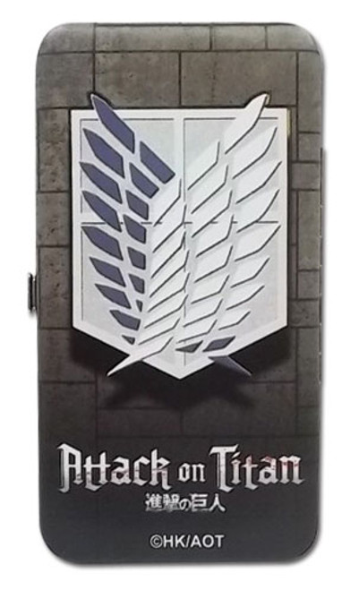 Attack On Titan Scout Regiment Anime Hinge Wallet GE-61106