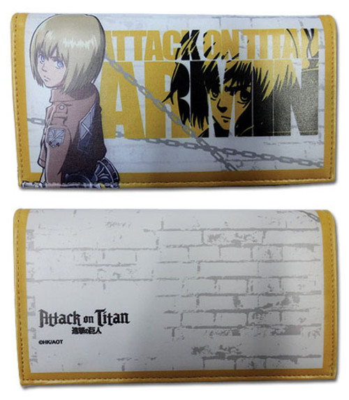 Attack On Titan Armin Anime Girls Wallet GE-80306