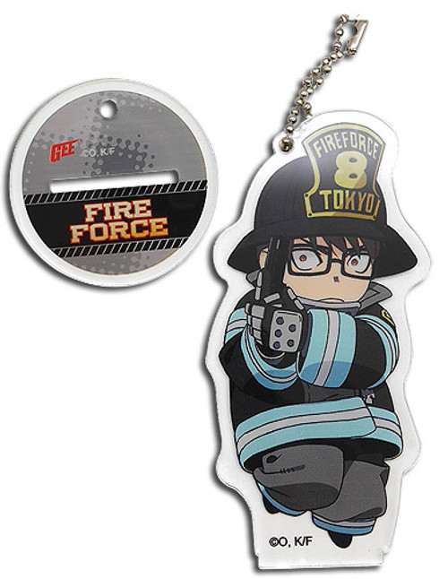 Fire Force Takehisa Hinawa Anime Acrylic Keychain GE-38703