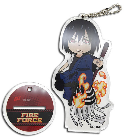 Fire Force Shinmon Benimaru Anime Acrylic Keychain GE-38707