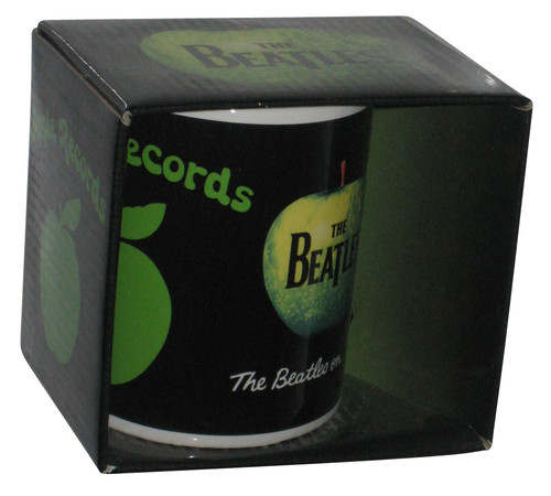 The Beatles On Apple Black & Green Music Mug w/ Box