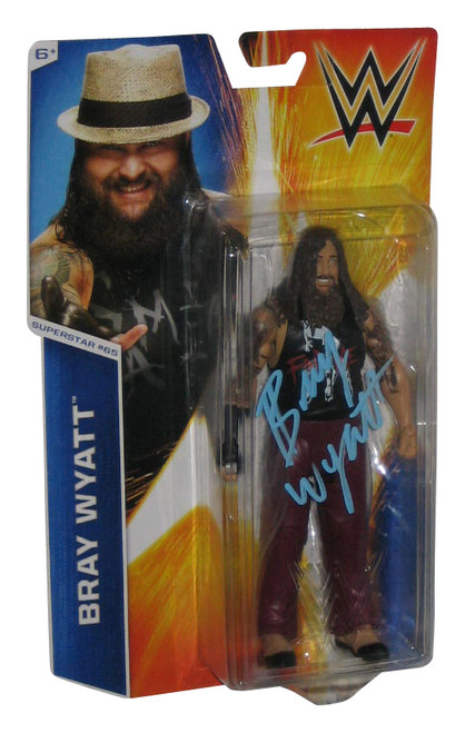 WWE Superstar Series #65 Bray Wyatt (2015) Mattel Action Figure - (Signed w/ COA)
