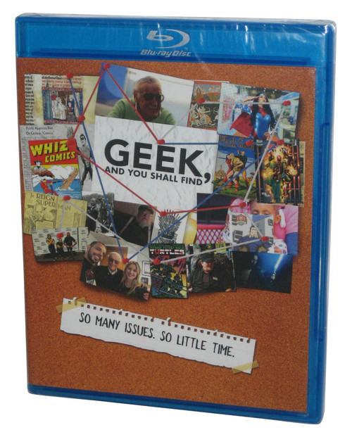 Geek and You Shall Find Blu-Ray DVD - (Neal Adams / Cary Adkinson)