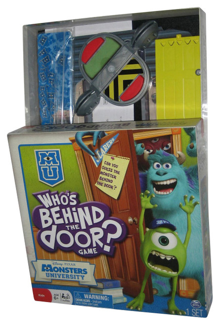 Disney Who's Behind the Door Monster's University Edition Kids Children Board Game - Complete!