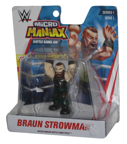 WWE Micro Maniax Braun Strowman (2019) Wicked Cool Toys Series 1 Mini Figure