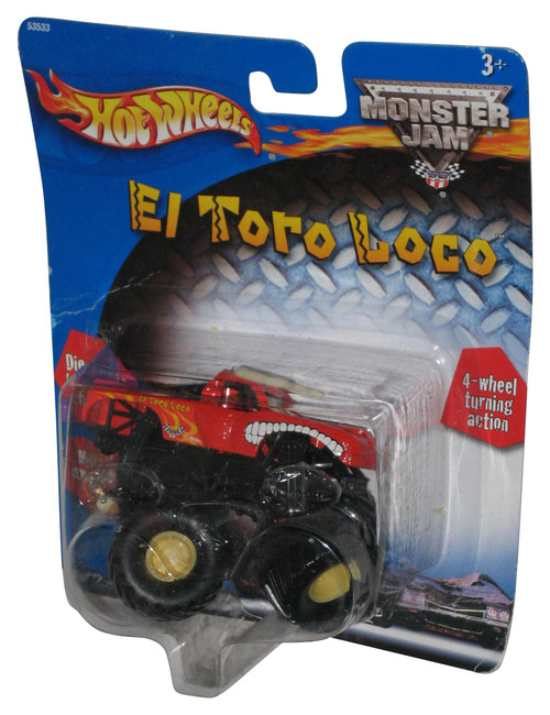 Hot Wheels Monster Jam El Toro Loco (2001) Mattel 1:64 Toy Truck