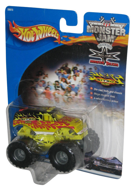 Hot Wheels Monster Jam (2000) Nitro Machine Die-Cast Toy Truck