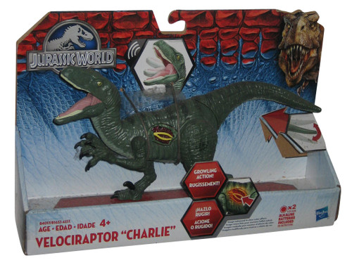 Jurassic Park World Growler Velociraptor Charlie (2015) Hasbro Toy Dinosaur Figure