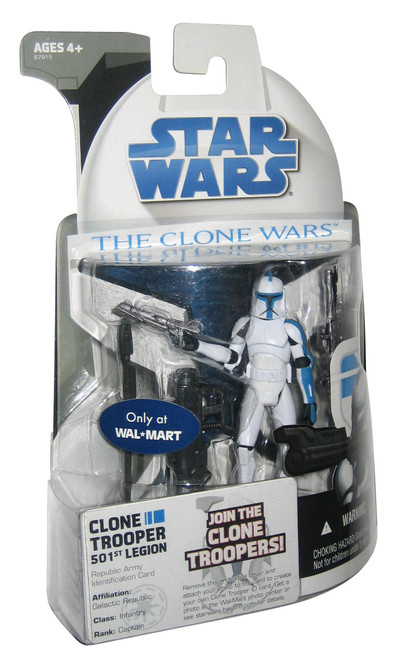 Star Wars Clone Wars 501st Legion Clone Trooper (2007) Exclusive Figure