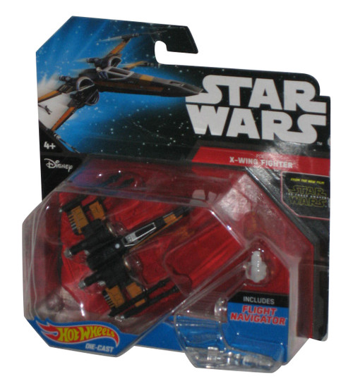 Star Wars The Force Awakens Hot Wheels Poe's X-Wing Fighter Toy - (Open Wings) -