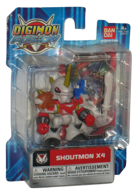 Digimon Fusion Shoutmon X4 (2013) Bandai Toy Action Figure