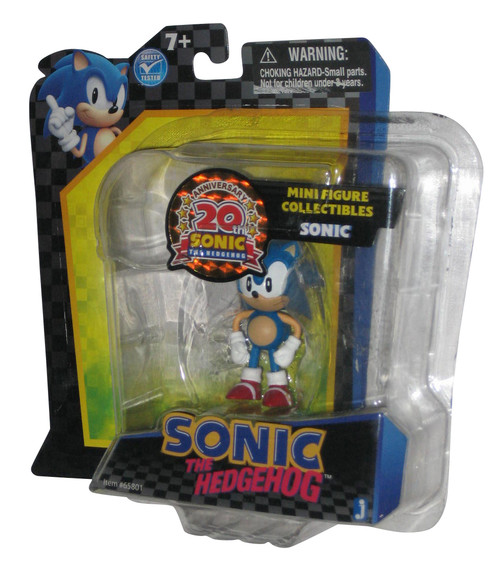 Sonic The Hedgehog 20th Anniversary Jazwares Action Figure