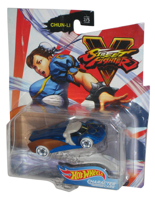 Street Fighter V Series 2/5 Hot Wheels (2019) Character Cars Chun-Li Toy Car