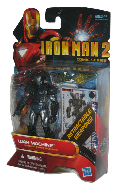 Marvel Iron Man Comic Series (2010) War Machine Figure 23 w/ Retractable Weapon