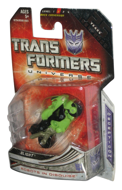 Transformers Universe Mini-Con 25th Blight Motorcycle (2008) Hasbro Toy Figure