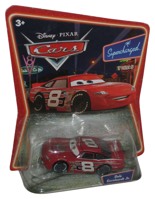 Disney Pixar Cars Dale Earnhardt Jr #8 Supercharged Mattel Die-Cast Toy Car -