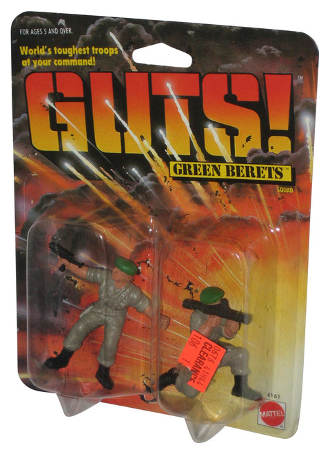 Guts! Green Berets Army Military (1986) Mattel Macintosh & Hot Launch Figure Set