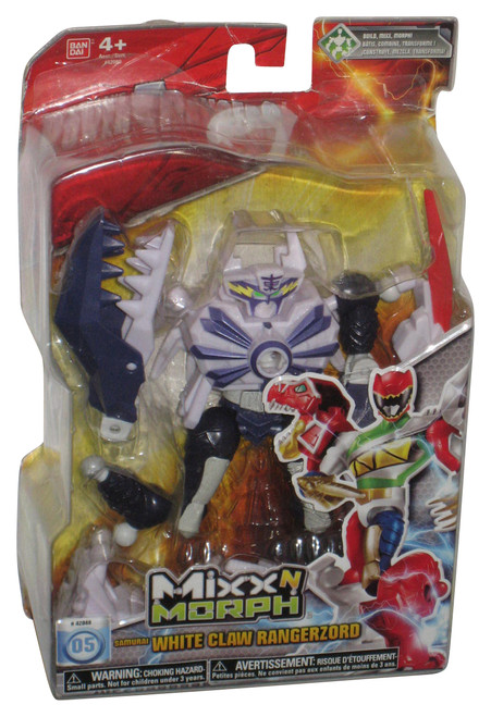 Power Rangers Mixx N Morph (2015) Bandai White Claw Rangerzord Figure