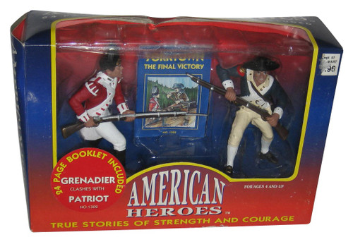 American Heroes True Stories of Strength & Courage Yorktown The Final Victory Grenadier vs Patriot (1995) Figure Set